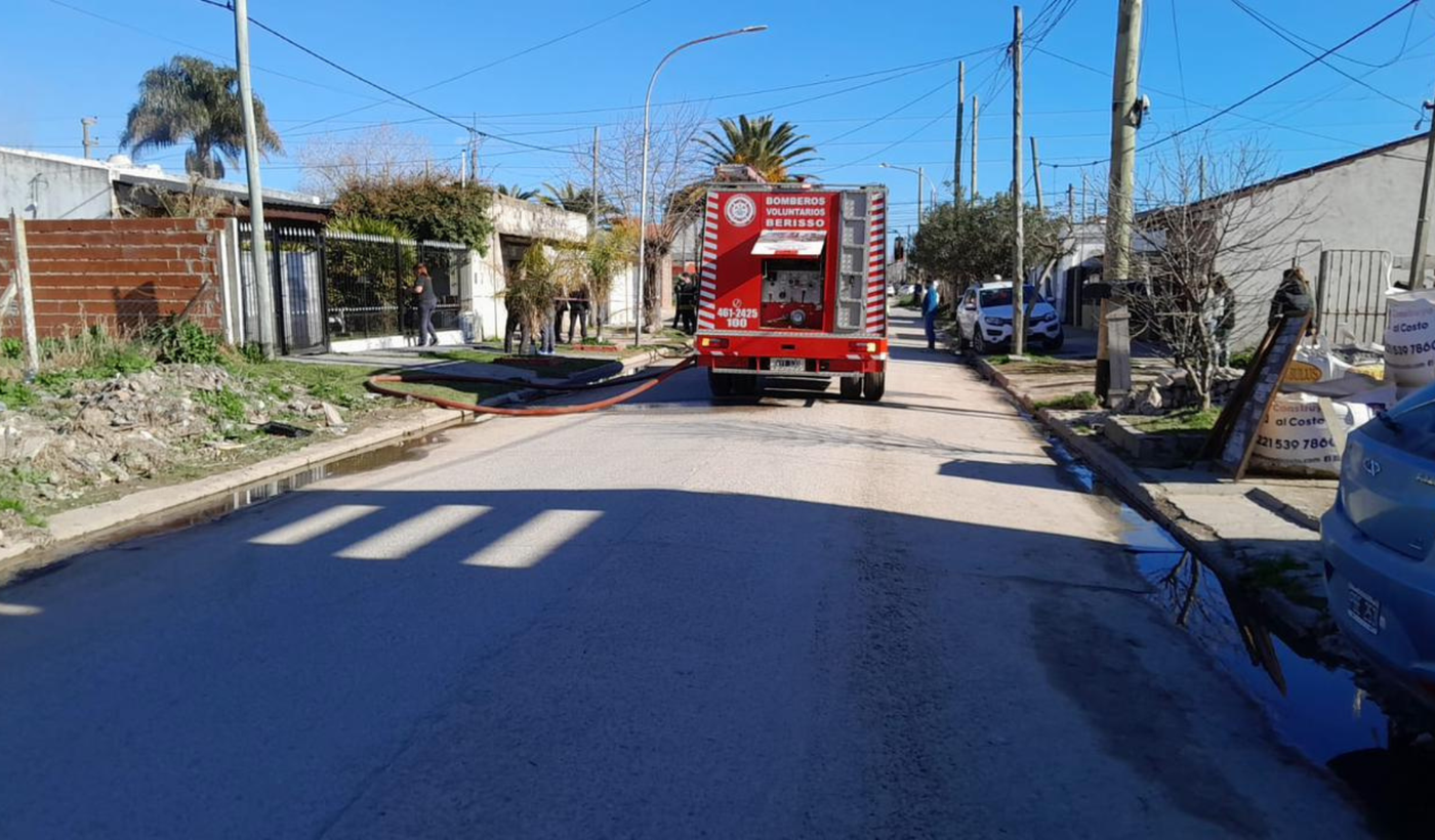 Incendio en Berisso