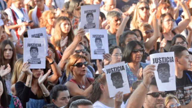 video: la plata marcho para pedir justicia por el crimen de fernando baez sosa en villa gesell