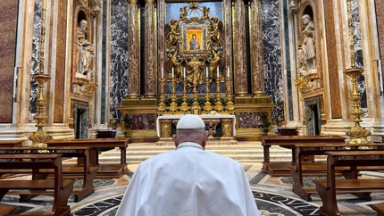 El papa Francisco eligió a la Basílica de Santa María la Mayor para su sepultura junto a la Virgen