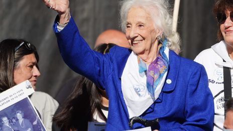 Estela de Carlotto cuestionó el video difundido por el Gobierno a 50 años del Golpe