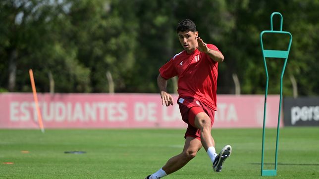 facundo rodriguez y un futuro abierto en estudiantes ante el posible regreso de marcos rojo