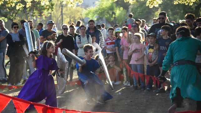 la cultura medieval y el folklore celta copan la plata con un festival unico en la republica de los ninos