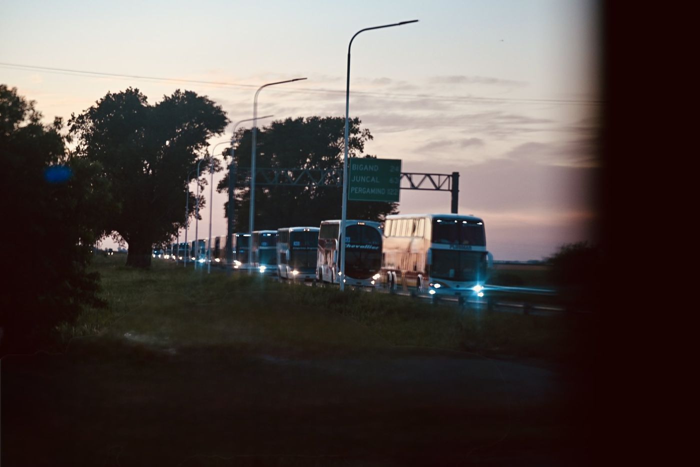 Caravana de micros de Estudiantes (8)