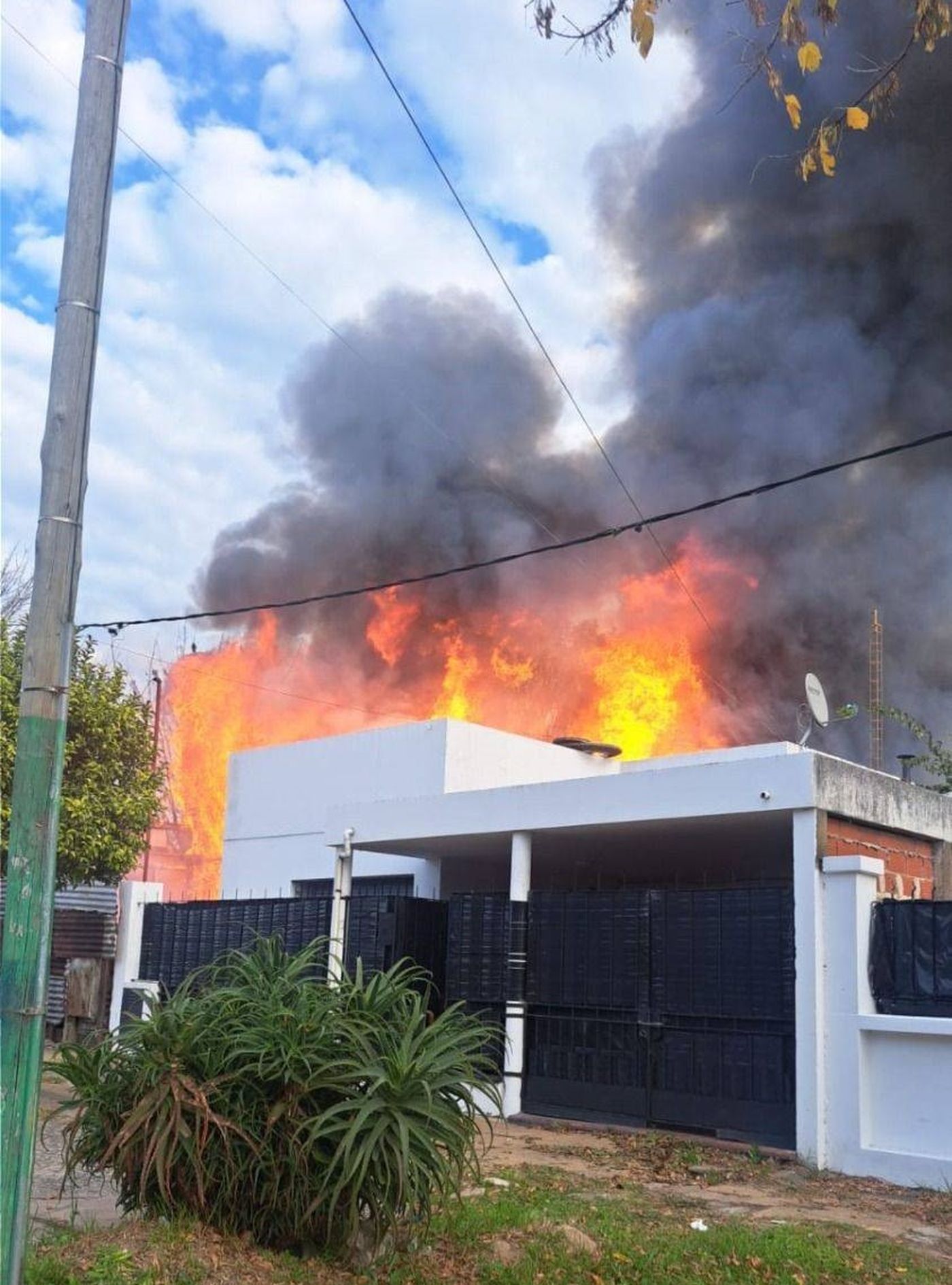 Hasta el momento no se sabe que originó el incendio en Ensenada
