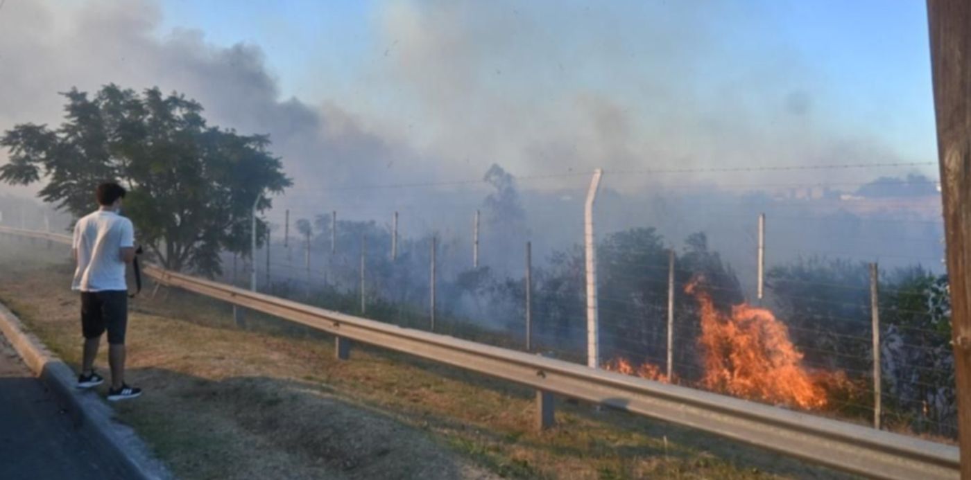 Incendio cantera 25 y 520