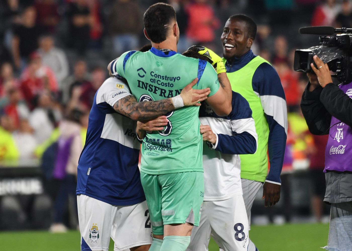 Insfran Gimnasia River festejo