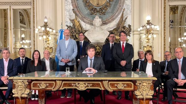 ¿quienes son los platenses que salieron a defender el dnu de javier milei?