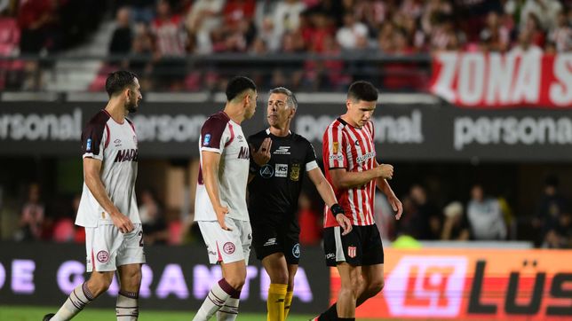 con historial complicado, hernan mastrangelo sera el arbitro para la visita de estudiantes a instituto