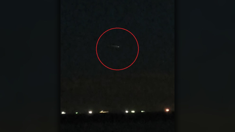 Sorpresa en la región por la aparición de una extraña bola de fuego en el cielo Sorpresa en la región por la aparición de una extraña bola de fuego en el cielo