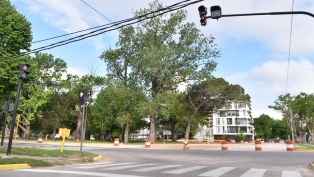avanzan las obras en el paso bajo nivel de tolosa y ya quedo abierto el paso de 4 y 32