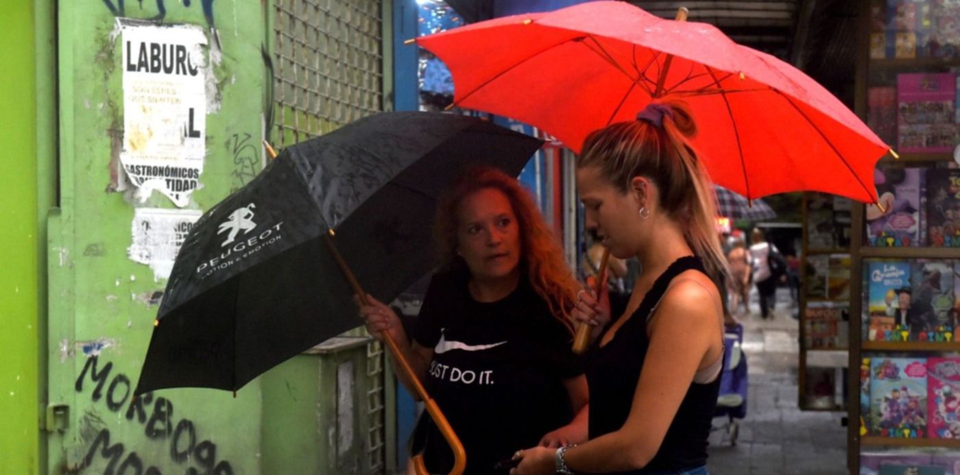 Lluvia en La Plata