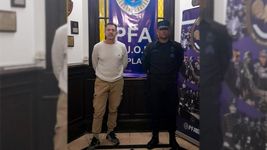 la imagen de la detencion de anibal lotocki en la plata