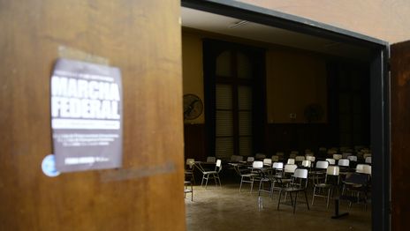 Las clases en la UNLP se paralizan durante 72 horas por una nueva protesta docente Las clases en la UNLP se paralizan durante 72 horas por una nueva protesta docente