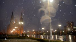 un meteorologo aseguro que las condiciones estan dadas para que nieve en la plata