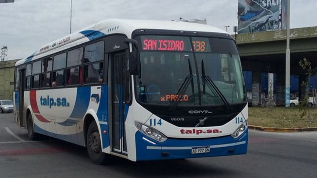 no funciona el talp en la plata por el crimen del chofer de la linea 620