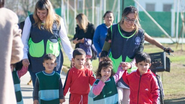 inauguraron en ensenada un centro de desarrollo infantil destinado a nenes de hasta 4 anos