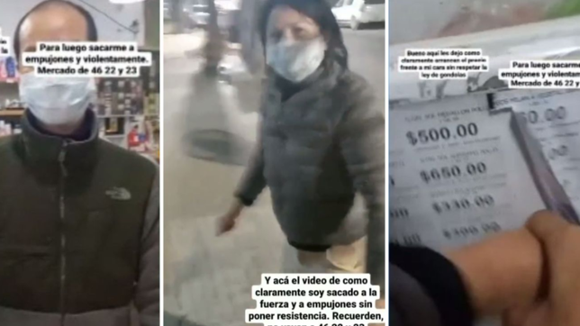 escandalo y empujones en un super chino de la plata por el precio de las papas fritas
