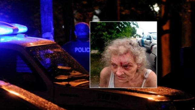 golpeo salvajemente a su mama, huyo por los techos y termino detenido en la plata