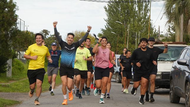 asi se vivio el social run de la media maraton ciudad de la plata