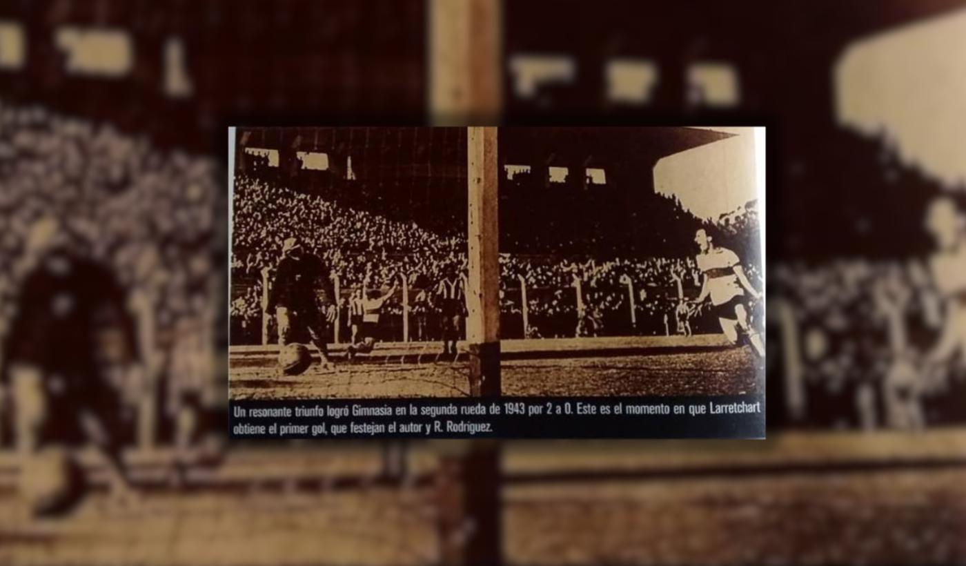 Gimnasia 2 Estudiantes 0 1943