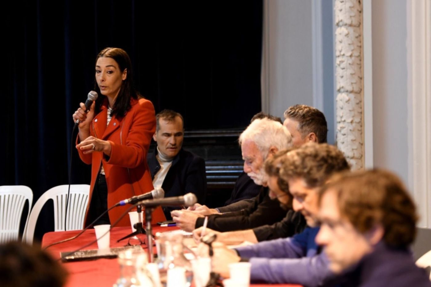 Debate de candidatos en el Colegio Nacional