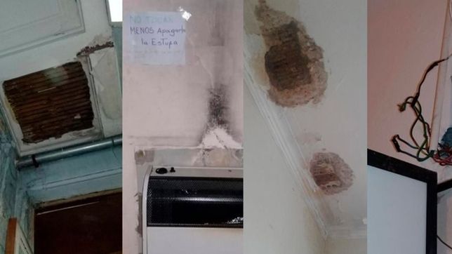 al menos seis escuelas platenses suspendieron las clases por falta de estufas
