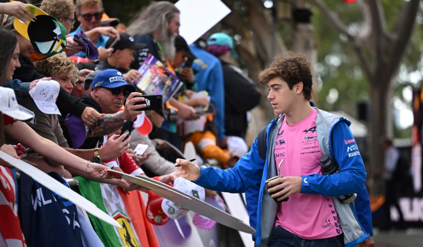 Franco Colapinto hinchas