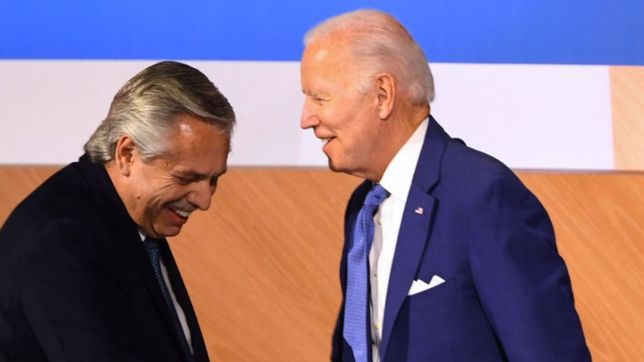 alberto fernandez arribo a estados unidos y el miercoles se reunira con joe biden