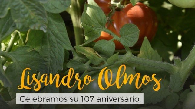 lisandro olmos festeja hoy su 107º aniversario y el domingo celebrara a lo grande