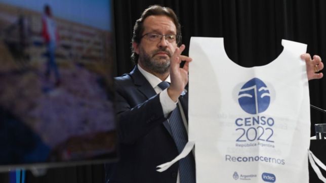 el titular del indec confirmo que casi el 50% de las personas completo el censo digital