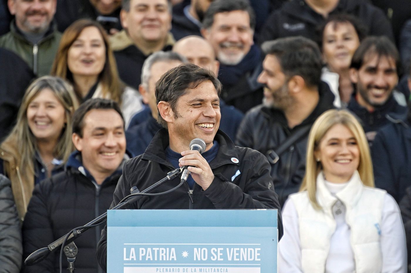 Axel Kicillof inauguró una obra de gas en la Provincia de Buenos Aires y en su discurso cargó contra el presidente de la Nación.
