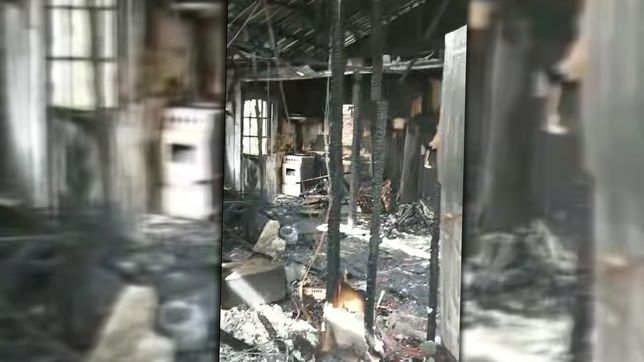una familia de la plata perdio todo en un incendio y lanzaron una campana de ayuda