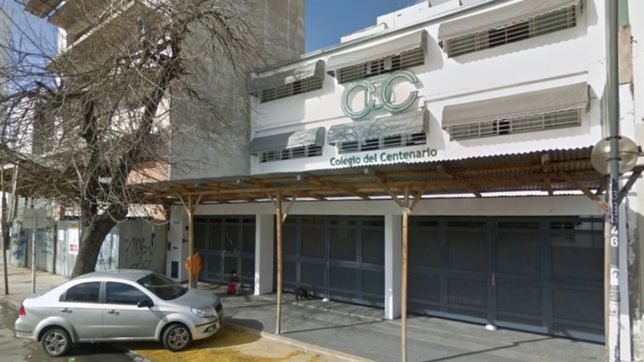 una patota ataco a piedrazos a un grupo de alumnos del colegio del centenario
