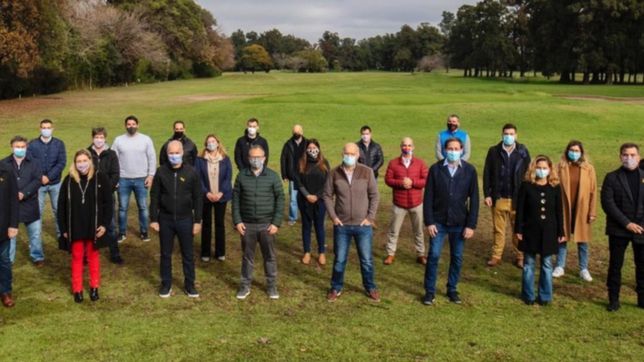 garro ya camina la provincia por la candidatura de diego santilli