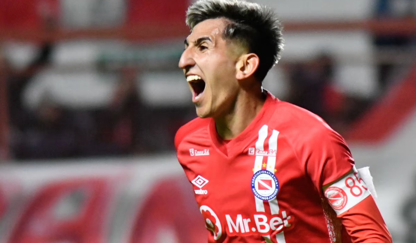 Lescano festejo gol Argentinos