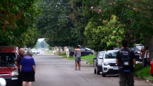 todas las fotos del dia despues al robo en altos de san lorenzo que termino en tragedia