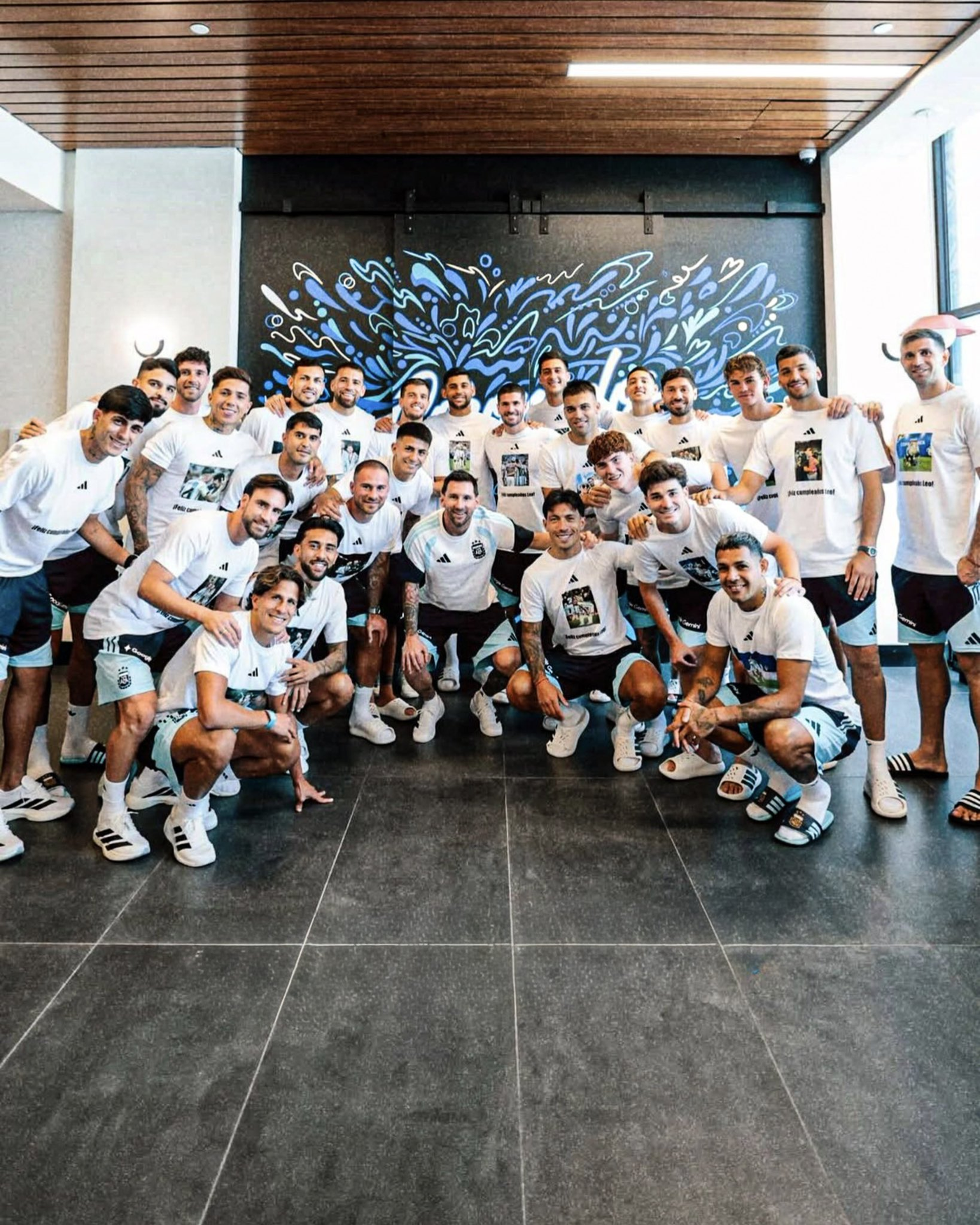 El festejo sorpresa a Lionel Messi en pleno Mundial 2026.