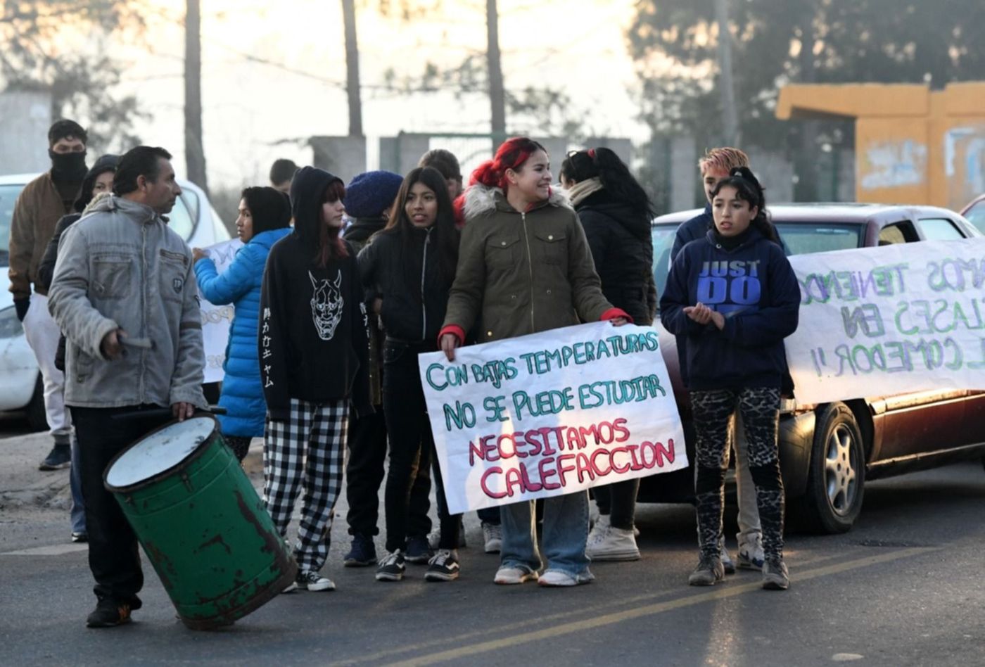Protesta Escuela N° 49