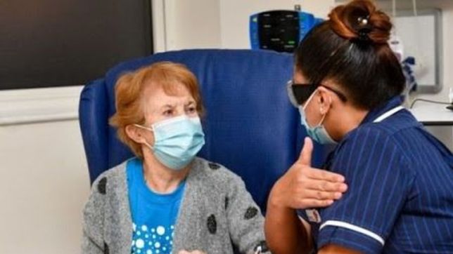 puntapie inicial para la vacunacion contra el coronavirus en el reino unido