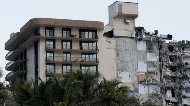 los estremecedores instantes previos al derrumbe del edificio en miami: ?¡evacuen ya!?