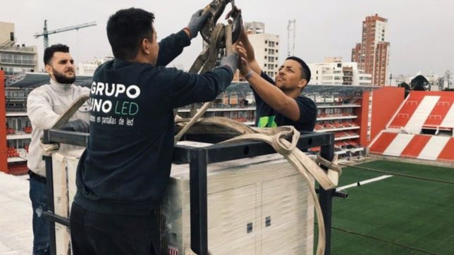 gigante y led: ¿donde va a estar la pantalla en el nuevo estadio de estudiantes?