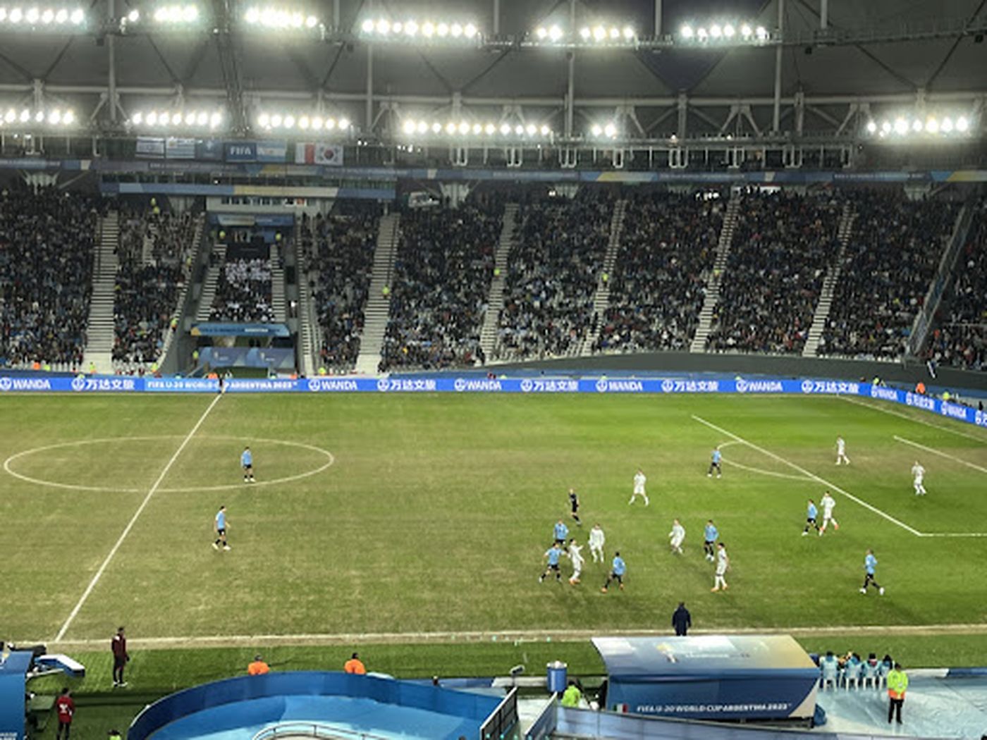 Julio César Politano, hincha de Gimnasia, fue uno de los miles de espectadores que presenciaron la final del Mundial Sub 20 en el Estadio Único.