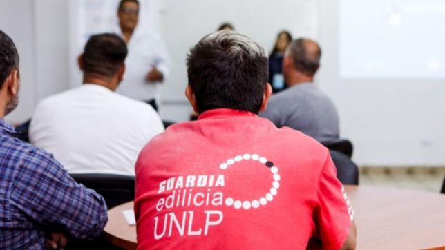 la guardia de la unlp empezo a trabajar con la app para prevenir robos en las facultades