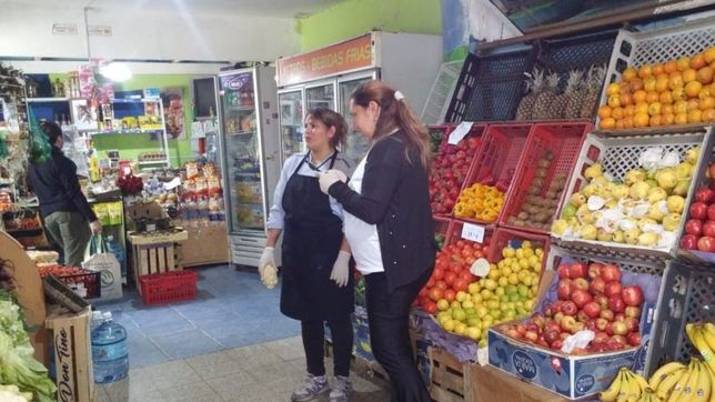la comuna salio a controlar precios en 80 comercios del sur del distrito