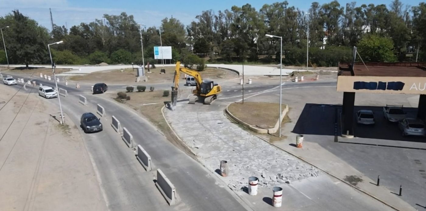 Rotonda Berisso Obras