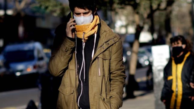 la ola polar llego a la plata con sol, pero termicas por debajo de los 0°c