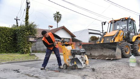 La Municipalidad de La Plata avanza con obras viales e hidráulicas en Gonnet