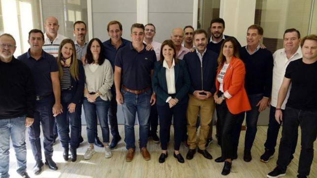 garro y la mesa provincial del pro se reunieron con bullrich para trabajar por la unidad
