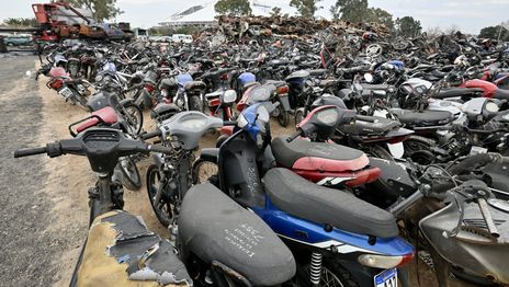 Proponen compactar las motos secuestradas que no sean retiradas por sus dueños en 6 meses