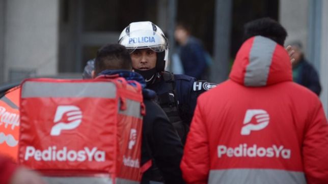 dos motochorros asaltaron a un repartidor a punta de pistola en la plata
